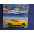 Hot Wheels MERCEDES BENZ SLK ( Yellow ) Long Card  25 years old !.