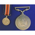 SADF General Service Medal  144311 FULL SIZE & MINIATURE