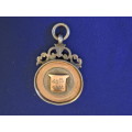 48th Company Sterling Silver and Gold MEDAL MEDALLION issued to PTE. R Simpson 1933. Military?