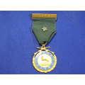 S.A.N.R.A  South African national Rifles Assocciation Medal 1976  with enamelling