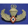 US Masters Parachutist Badge with enameling like Para bat Military item