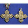Army Temperance Association Medals  6 Month Sobriety  Military item dated 1889