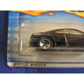 Hot Wheels Ferrari 360 Modena  ( Black - solid 5 spoke rims )  Long Card