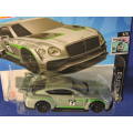 Hot Wheels BENTLY CONTINENTAL GT3  ( Silver #7 )