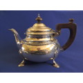 Hallmarked Sterling Silver 3pc Tea Set Birmingham 1930