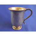 Hallmarked Sterling Silver Mug  Sheffield 1913  Maker: Martin Hall & Co