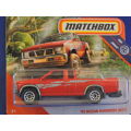 Matchbox NISSAN Hardbody Truck  ( Red ) Like Datsun Like Hot Wheels