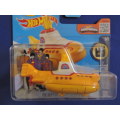 Hot Wheels THE BEATLES YELLOW SUBMARINE ( Yellow ) 225/250 card Early version