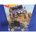 Hot Wheels Land Rover Defender Double Cab ( Blue  #015 )