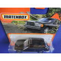 Matchbox MERCEDES BENZ W123 WAGON  ( Black ) Like Hot Wheels