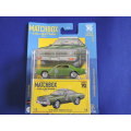 Matchbox 15 Dodge Monaco Police  Mint in Box ( Green ) Like Hot Wheels