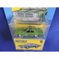 Matchbox 15 Dodge Monaco Police  Mint in Box ( Green ) Like Hot Wheels