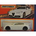Matchbox ALFA ROMEO Giulia ( White ) Like Hot Wheels