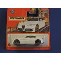 Matchbox ALFA ROMEO Giulia ( White ) Like Hot Wheels