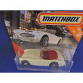 Matchbox Austin Healey Roadster  ( White ) Like Hot Wheels