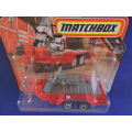 Matchbox MBX Motorcycle Trailer   ( Red ) Like Hot Wheels.