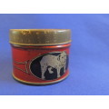 Vintage BULL DOG English Made Steel Pins Tin Blik