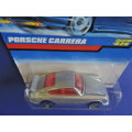 Hot Wheels PORSCHE Carrera ( Silver ) 1997 model