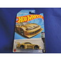 Hot Wheels NISSAN Super silhouette Silvia S15 ( Liberty Walk  Gold ) Like Datsun