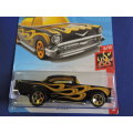 Hot Wheels 57 Chevy Chevrolet ( Black with flames ) Awesome looking model
