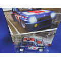 Hot Wheels RENAULT 5 TURBO ( Blue #10 ) Car Culture full metal with Real Riders