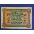 Reichesnote German 1923 Bank Note