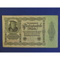 Reichsbanknote German Bank Note 50,000 Mark 1922