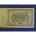 Reichsbanknote German Bank Note 50,000 Mark 1922
