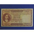 South African Reserve Bank R1 One Rand Bank note G RISSIK Replacement Note Z1