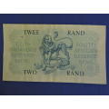 South African Reserve Bank R2 Two Rand Bank note G RISSIK Replacement Note Y1