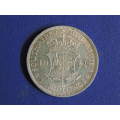 1942 SA Union 2 1/2 Shilling Half Crown silver coin