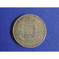 1870 500 Reis Portuguese silver coin Portugal