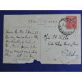 1st Rhodesian Regiment Gwelo camp Post Card WW1 Dated 6 Nov 1914  S.Rhodesia