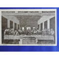 Leonardo Da Vinci  The Last Supper Post Card. Milano  Dated 08 Sept 1925