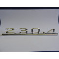 Mercedes Benz 230.4 Boot badge - Old type