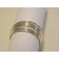 Sterling Silver 7 Day Band Ring  Russian Ring