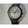 POLICE mens wristwatch with original rubber strap