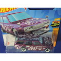 Hot Wheels Datsun Bluebird Wagon  ( Purple #510 )