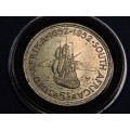 1952 SA Union 5 Shilling Crown Silver coin