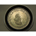 1952 SA Union 5 Shilling Crown Silver coin