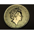 1 oz Fine Silver Coin .999 Britannia 2021  2 Pound Coin  Like silver Krugerrand.