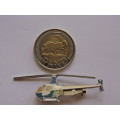 Helicopter pin brooch