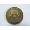 Africana KROONSTAD Centenary Medallion in Bronze 1855 - 1955
