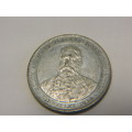 1892 Kimberley South African International Exhibition  White Metal Medallion / Token