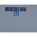 Mercedes Benz 220 advertising brochure.  Awesome pics   # LOOK #