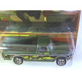 Hot Wheels FORD 79 Ford F-150 Pickup Bakkie ( Green with Canopy )