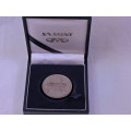 Proof 1979 R1 Silver Coin Springbok in SA Mint blue box