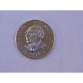 Proof 1979 R1 Silver Coin Springbok in SA Mint blue box