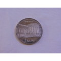 Proof 1985 R1 Silver Coin Parliament  in SA Mint box