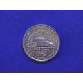 VW Volkswagen BEETLE 75th Anniversary Coin Token Medallion.